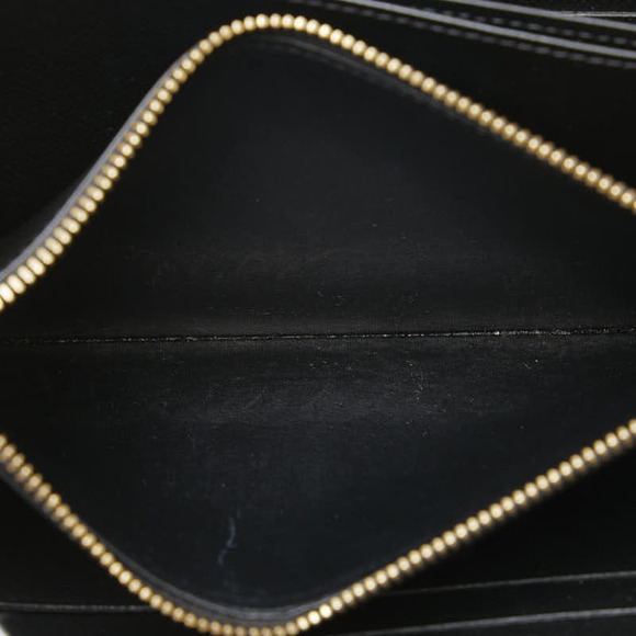 Louis Vuitton Reverse Monogram Leather Long Zip Giant Brown Wallet - Picture 7 of 8